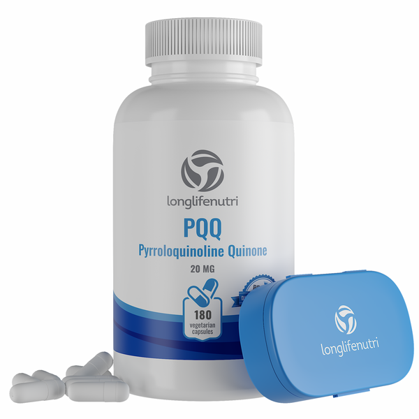 PQQ 20 mg - 180 Vegetarian Capsules LongLifeNutri