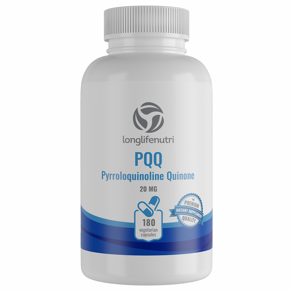 PQQ 20 mg - 180 Vegetarian Capsules