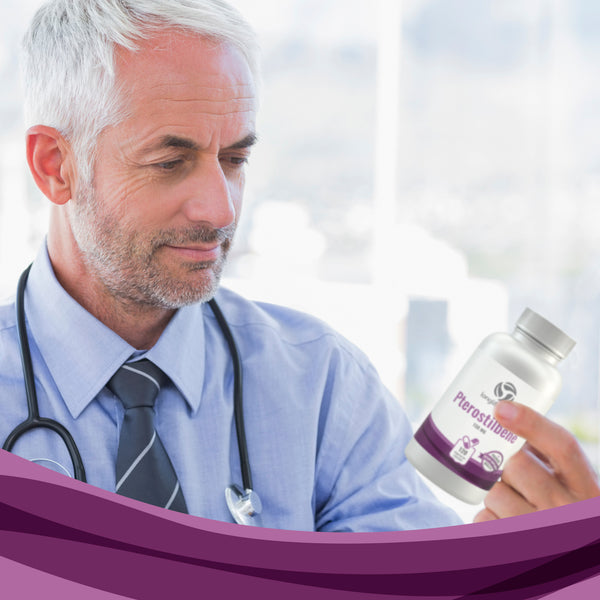 Pterostilbene 150mg - 180 Vegetarian Capsules LongLifeNutri